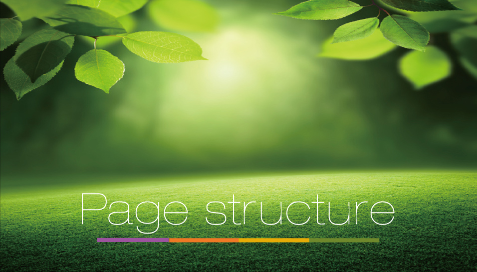 Page structure