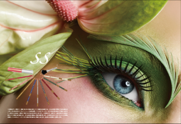 化粧品会社・社新商品のイメージポスター